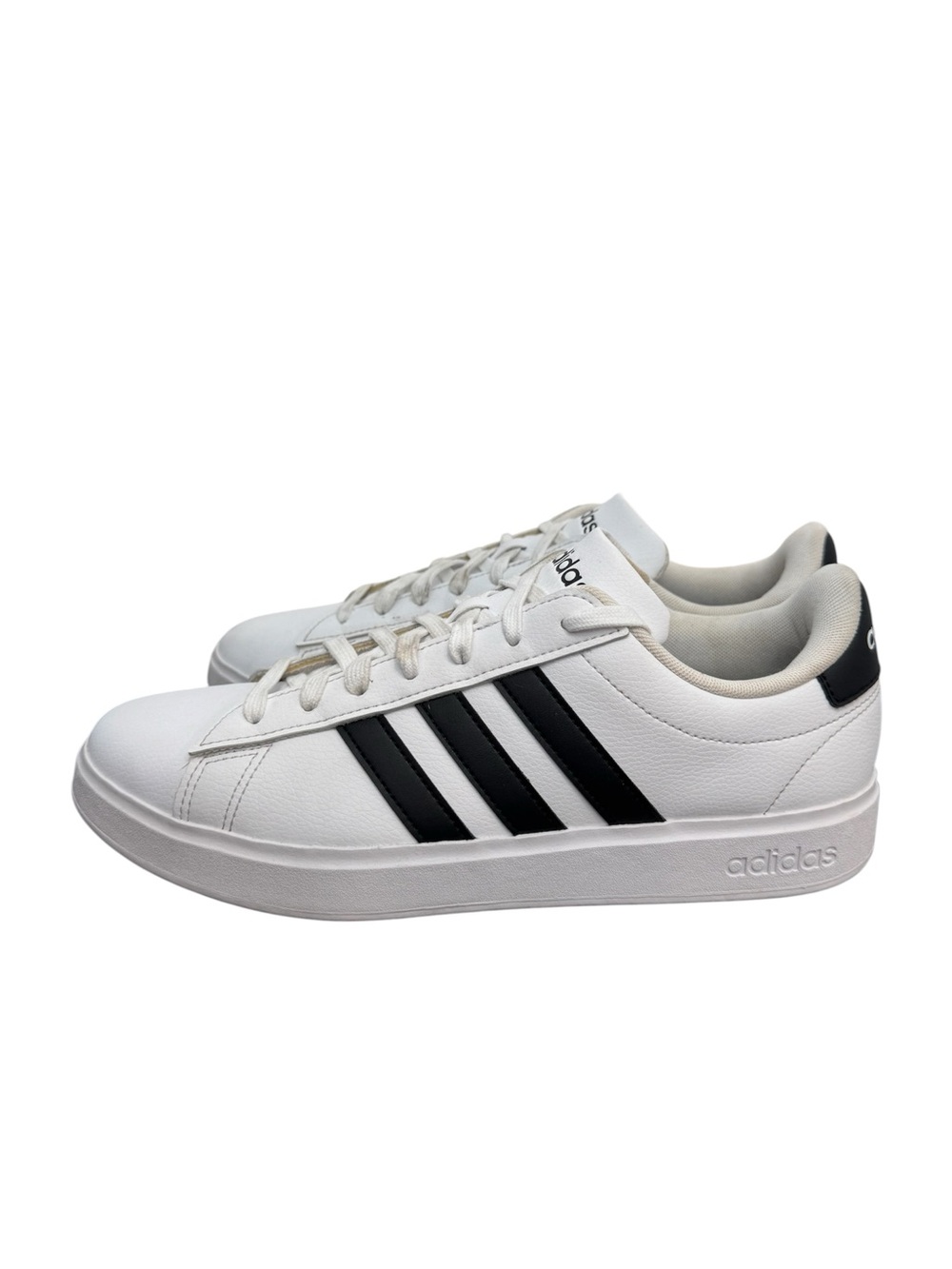 Adidas Men’s Size 9 Grand Court 2.0 White/Black Tennis Shoes GW9195